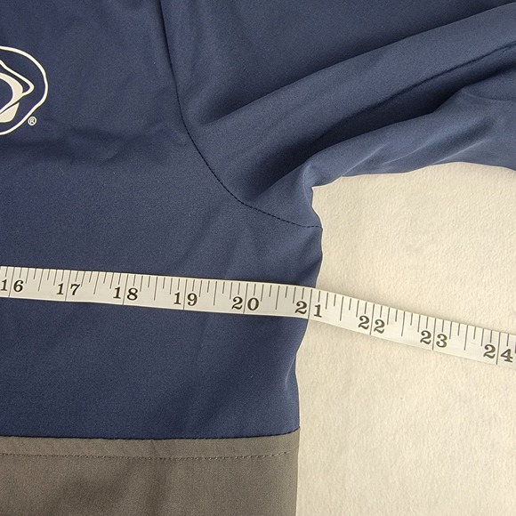 Colosseum Penn State Nittany Lions Pullover Anorak Jacket Men's Size S Navy Gray - Picture 3 of 8